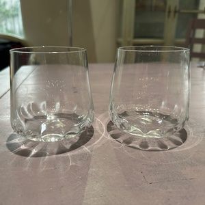 2 Vintage cognac glasses